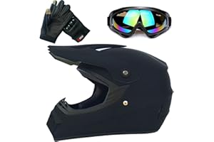 ZJRA Jeunesse Casques De Moto,Casque Cycliste pour Enfants,Garçon Et Fille Scooter De Ski VTT Casque,Dot / ECE Certification,Convient pour Toutes Les Saisons