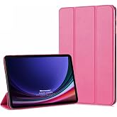 Microsonic Samsung Galaxy Tab S10 Lite i&ccedil;in Kılıf Slim Translucent Back Smart Cover Pembe [Galaxy Tab S10 Lite ile Uyumlu Kıl