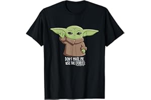 STAR WARS The Mandalorian the Child Don't Make Me Use The Force Maglietta