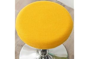 ZZDZW Fodera Coprisgabello Da Bar Rotondo Coprisedili Coprisgabello Rotondo con Elastico 1/2/4/6 Pezzi Diametro 30CM-36CM Copertura per Sgabello Tondo Elastici Copri Sgabello ( Color : R , Size : 4 pezzi )