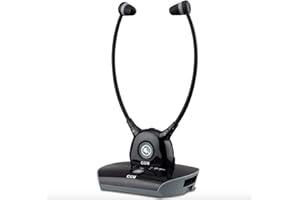 HDME CGV Casque TV Hel Dolfin L Special Senior sans-Fil Noir