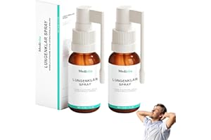 MMQ Medivita Lungenklar Spray, Medivita Lungen- und Atemwege Reinigungsspray, Professional Lungenreinigungs Spray, Natürlich Kräuter Lungenreinigungs Reparaturspray (2)