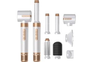 Ukliss Air Styler Suszarka 7 w 1, Lokowko Suszarka, Szczotko Suszarka, Suszarka Jonowa, Suszarko LokÓWka, Suszarka do Wlosow z Dyfuzorem, Szczotka do Wygładzania