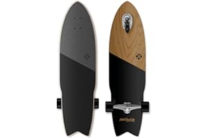 Street Surfing Shark Attack 11-02-001-2 - Longboard Zelfrijdend Koa da 36", multicolore, standard