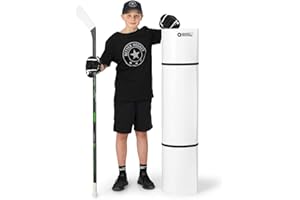 Better Hockey Extreme Roll-Up Shooting Pad XL - Taille 305 x 138 cm - Énorme Tapis de tir de Hockey - Glisse Incroyable