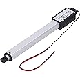 Fafeicy Linear Actuator - DC 12V 100mm Internal Limit Switch Low Noise Electric Mini Linear Actuator for Industrial Agriculture(Stroke 100mm-30mm/s-20N)