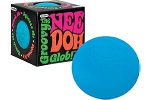 Schylling NeeDoh Original - Sensory Fidget Toy - Blue - Ages 3 to Adult , 1 Count ( Pack of 1)