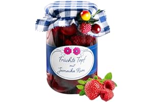 ‎L.W.C. MICHELSEN Großer Früchtetopf mit Jamaika Rum, mit Gartenfrüchten der Saison (725 g)