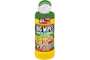 HILAIRE SA Lingettes multi-surface BIG WIPES - boîte de 120 - BIW-MS120