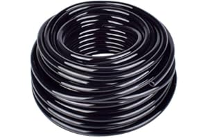 UCLEVER 1/4 inch Blank Distribution Tube Micro Irrigation Tubing Drip Hose Garden Watering Tube Line 4mm/7mm - 20m