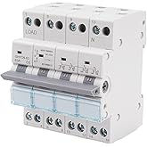 4P Switch 63A Dual Power Manual Transfer Switch AC 400V Dual Power Manual Transfer Disconnector Switch with Power Indicator D
