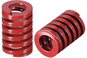 sourcing map Ressort de Compression Moule Estampage Spirale Charge Moyenne 14mm OD 20mm Long 10Pcs