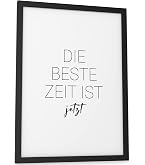Papierschmiede® Kunstdruck 30x40 Cm Mit Spruch - Wandposter In Schwarz-weiß Für Wohnzimmer, Büro & Küche