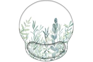 AOKSUNOVA Alfombrilla de ratón ergonómica con cojín de gel, alfombrilla de ratón con reposamuñecas