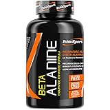 EthicSport - Beta Alanina - Barattolo da 90 cpr x 1500 mg - Integratore alimentare con azione antiossidante per sport ad elev