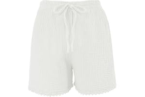 JOPHY & CO. Pantaloncini do Donna Larghi Effetto Gonna Pantalone Corto 100% Cotone per Primavera, Estate cod. 9487