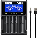 XTAR VC4 Li-ion/Ni-MH Pil Şarj Cihazı