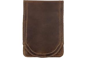 Hide & Drink, Leder-Tagebuchhülle für Moleskine Classic Notebook, Hardcover, Tasche (8,9 x 14 cm), Notizbuch nicht im Lieferumfang enthalten, handgefertigt, inkl. 101 Jahre Bourbon Brown