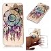 Produktbild Apple iPhone 6s Plus(5.5 Zoll ) Silikon Hülle Case,Fanryn Bunte Muster Weich Soft Transparente Kratzen weiche TPU Handy Hülle Durchsichtig Transparent Etui Cover Case Protective Shell Soft Schutzhülle Telefon Kasten für Apple iPhone 6s Plus(5.5 Zoll ) – Blütenglocken