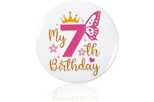 BLICEON Birthday Badge, Birthday Girl Badge, Celebrate Your Little Princess's Special Day with a Sparkling, Party Accessor, Celebration Decoration