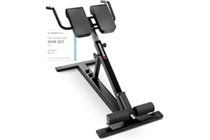 ‎SPORTSTECH Sportstech 6in1 Bauch- und Rückentrainer für zuhause, Multifunktion Hantelbank verstellbar, training bench press bank, Deutsche Qualitätsmarke, Bauch Beine Po, BRT150