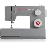 Singer Heavy Duty 4411 Mechanical Sewing Machine - 11 Stitches, 1100 Stitches Per Minute, Top Loading Coil, Steel Reinforceme