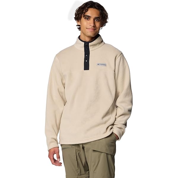 Felpa In Pile Columbia Klamath Range Uomo - Mezza Zip, Calda E Comoda - Foto 3