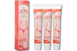 GBBAZU Crema para la picazón en lugares privados femeninos, crema antifúngica para la picazón, crema calmante íntima, alivio rápido de la picazón y la irritación de la piel (3 Pcs)