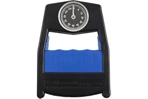 REFURBISHHOUSE DinamóMetro De Mano Medidor De Fuerza De Poder De Agarre Medidor De Fuerza Capacidad 130 Kg / 286 Libras