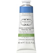 Lefranc Bourgeois Aqua Wash Inchiostro Per Stampa In Rame – Tubo 60ml Giallo Scuro – Lavabile In Acqua, Elevata Resistenza Alla Luce, Vegano