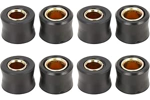 F FIERCE CYCLE 4 Satz Universal Motorrad Stoßdämpfer Buchse Hinten 10mm 12mm