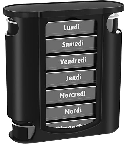 Boîte à Pilules De Poche étanche – Portable, Conteneur Capsules FOB (grillé)