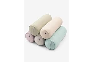Yogamatters Organic Cotton Chambray Buckwheat Bolster (Wisteria)