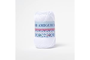 B.B.B. Filati - Amigurumi - Pelote de fil pur coton très doux adapté pour créer des poupées et des puzzas lavable en machine pour Ferri/Uncinette: 3-4 blanc 1 pièce 50 g