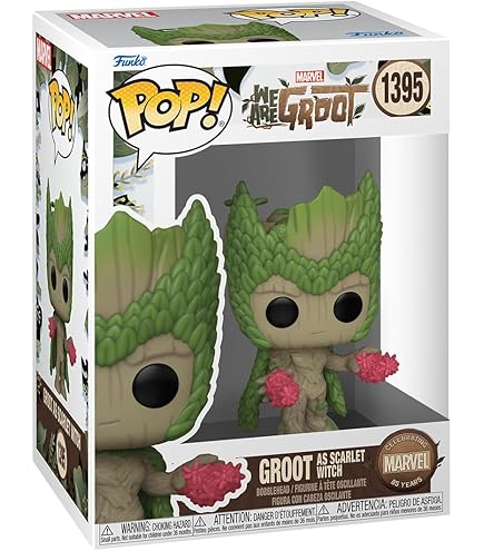 Funko POP! Marvel We Are Groot Loki Bobble Head Figure, 3.5-Inch