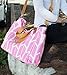 White Elm Women's Arrows Weekender Tote Bag One Size Pink