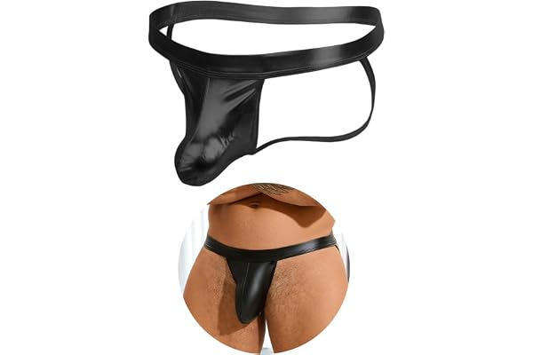 comeondear Herr stringtrosor i plusstorlek underkläder låg midja bekväma trosor