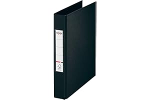 Rexel A5 Ring Binder, Black, 25 mm 2 O-Ring Diameter, Choices, 2115558