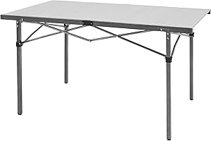 KingCamp Tavolino da Esterno Tavolo Campeggio Arrotolabile Tavolo Pieghevole Alluminio Tavolino Pieghevole Leggero Tavolo PIC Nic Campeggio Giardino Balcone Terrazzo Mercatini