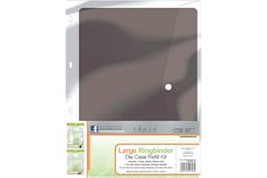 Tonic Studios Large Ringbinder Die Case Refill Set, Grey