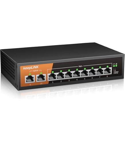 TP-Link TL-SG1210P 10-Port Gigabit Desktop Switch with 8