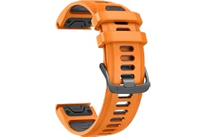 U-LIMVE Armband för Garmin Fenix 8 51 mm/7X/6X/5X/3/Quatix 8 51 mm