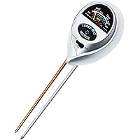 3-in-1 Boden Feuchtigkeit Meter, Pflanze Tester, Boden-pH und Feuchte, Lichtstärke Meter Pflanze Tester für Garten…