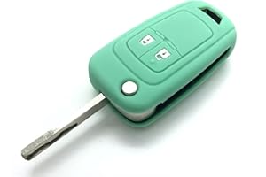 DESCONOCIDO Nordecco - Funda de silicona para llavero compatible con Opel Astra Insignia SRI Mervia Mokka Adam VXR (verde menta)