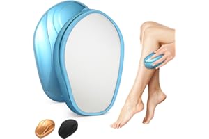 PAPOIYA Crystal Hair Eraser Nano, Painless Hair Removal Tool for Men and Women Reusable Magic Crystal Hair Remover Stone for Body Legs Arms Back Exfoliate