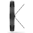 calimaero® Seal Backdraft Shutter 4 Inch Inline Extractor Fan Backdraft Shutter Quiet Rubber Flaps, Fits All DN 100mm Ducting/Made from Recycled Plastic in DE