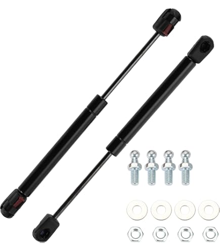 2x Universal Gasfeder Gasdruckdämpfer Gasdruckfeder Dämpfer 110N 584mm 238mm