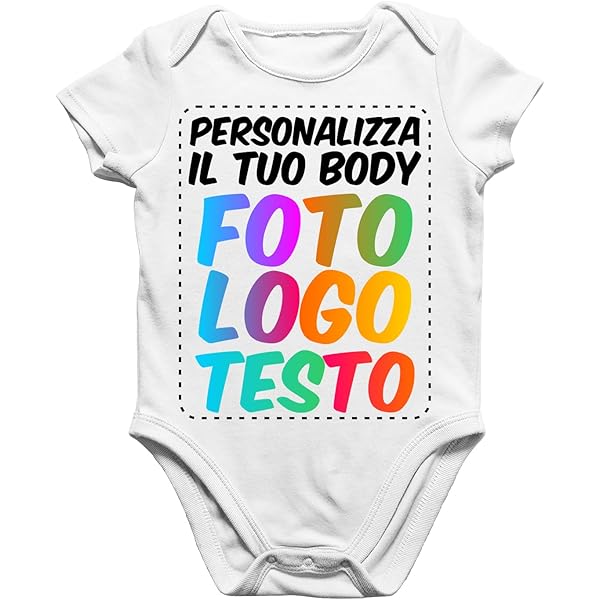 Body Bimbo "piccolo Simpatico Elefantino, Personalizzabile Con Il Nome Desiderato" Regalo Nascita Compleanno Per Bimbo A - Foto 7