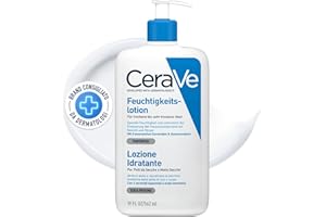CeraVe Lozione Idratante Viso e Corpo, Per Pelli da Normali a Secche, Idratazione Profonda e Duratura, Con Acido Ialuronico e 3 Ceramidi, 562 ml