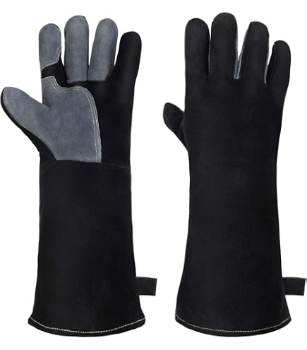 Guanti Resistenti Alle Alte Temperature A 700 ° C Con Guanti Ad Alta - 5
